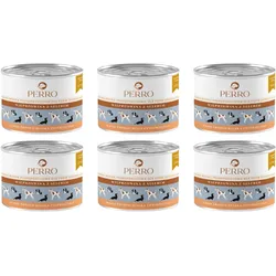 PERRO Schweinefleisch mit Sellerie 6x410g Monoproteinfutter für ausgewachsene Hunde