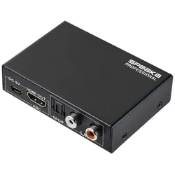 SpeaKa Professional Audio Konverter [HDMI - HDMI] 3840 x 2160 Pixel SP-10350936