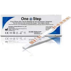 One+Step Kokain Drogentest-Schnelltest - Selbsttest mit hoher Sensitivität Cut-off: 100 ng/ml Teststreifen 5 St