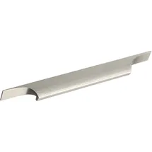 Furnipart Griffleiste Primo LA 7 x 152,7 mm, Länge 1189 mm, Aluminium Edelstahl Effekt