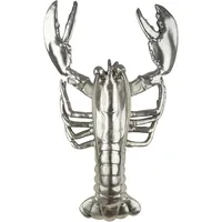 Gilde Figur, Wandobjekt Lobster silberfarben - (H) 41,5 cm | Gr.: onesize