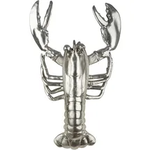 Gilde Figur, Wandobjekt Lobster silberfarben - (H) 41,5 cm | Gr.: onesize