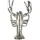 Gilde Figur, Wandobjekt Lobster silberfarben - (H) 41,5 cm | Gr.: onesize