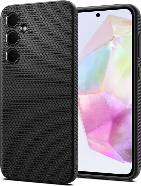 Spigen Liquid Air Hülle für Samsung Galaxy A35 5G - Matt Schwarz