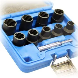 BGS / Schraubenausdreher Antrieb Innenvierkant 12,5 mm (1/2") SW 10 - 19 mm 10-tlg.