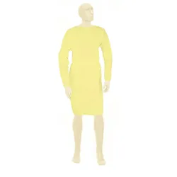 Meditrade BeeSana PP/PE Kittel XL | 26 g | 100 Schutzkittel | gelb