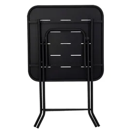 stilvora Bistro Set 3-tlg. Schwarz