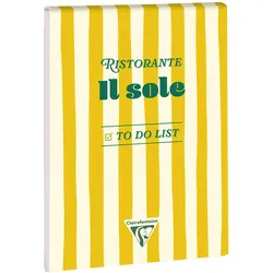 Clairefontaine 5x Dolce Amore, A5 Block 14,8 x 21 cm to do list, 52 bedruckte Blätter - 116270C