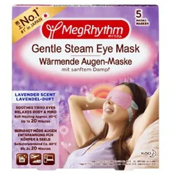 MegRhythm Wärmende Augen-Maske Lavendel-Duft 5 Stück