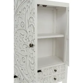 My Flair Kommode MY FLAIR, weiß B:63cm H:26cm T:100cm, Sideboards, Kommode, 2Türen, 4 Schubl. - FSC