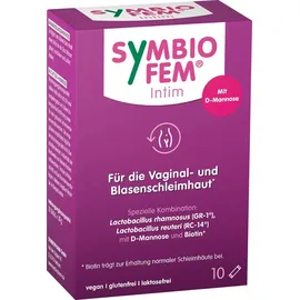 Klinge Pharma Symbiofem Intim Milchsäurebakterien mit D-Mannose 10 St.