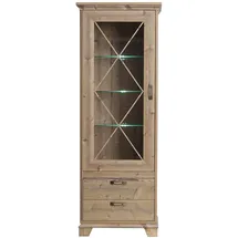 Forte Vitrine Nepal Fichte 75,6 x 209,2 x 45 cm