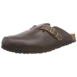 LICO Bioline Clog Style Pantoletten, Braun, 44