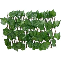 vidaXL Rankgitter mit Künstlichem Weinlaub 180 x 20 cm Grün