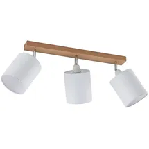 LINDBY Imarin 3-flammig Holz 56 x 13 x 26 cm