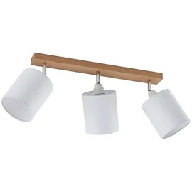 LINDBY Imarin 3-flammig Holz 56 x 13 x 26 cm