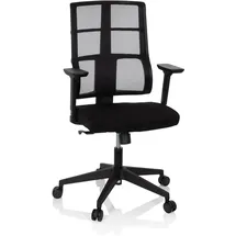 HJH Office Spinio Netzstoff Schwarz