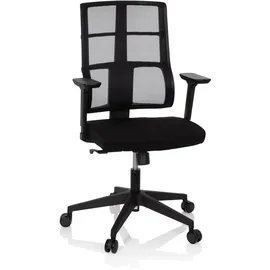 HJH Office Spinio Netzstoff Schwarz