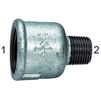 Riegler 113128-TFM 246-21220 Reduziermuffe 246, IG/AG, Rp 2 1/2,