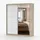 imoebel24 Schwebetürenschrank Bella 183 x 218 x 61 cm Sonoma/Weiß