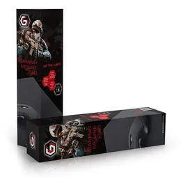 Gembird MP-GAME-L Gaming-Mauspad schwarz,