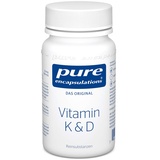 Pure Encapsulations - Vitamin K & D - Hypoallergene Rezeptur mit Vitamin K1, K2, und D3 für Starke Knochen - 60 Kapseln