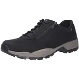 Pius Gabor Herren Sneaker Low,Halbschuhe,zertifiziertes Leder,Wechselfußbett,Freizeitschuhe,Turnschuhe,Laufschuhe,schnürer,Black,49.5 EU / 14 UK - 49.5 EU