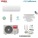 VIVAX N Design Klimagerät 18000 BTU + 5 m Komplett SET Split Klimaanlage A++