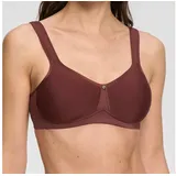 BH ohne Bügel Catania 7870-75A Ivory - Spacer-BH mit Unterbrustband - Gemoldete Cups mit Stützblenden & verstellbaren Träger - Seamless - Bequemer T Shirt BH - 80B