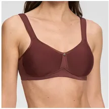 SUSA BH ohne Bügel Catania 7870-75A Ivory - Spacer-BH mit Unterbrustband - Gemoldete Cups mit Stützblenden & verstellbaren Träger - Seamless - Bequemer T Shirt BH - 80B