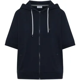 Cecil Damen, Kurzarm Sweatjacke mit Kapuze - XXL