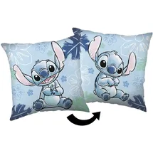 Jerry Fabrics Lilo & Stitch Dekokissen 40 x 40 cm Blau
