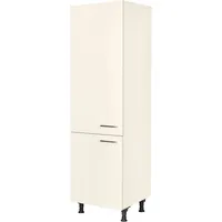Nobilia Kühlumbauschrank 60 x 58,3 x 216,6 cm Weiß