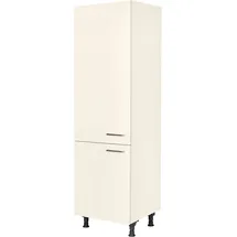 Nobilia Kühlumbauschrank 60 x 58,3 x 216,6 cm Weiß