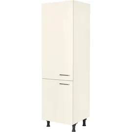 Nobilia Kühlumbauschrank 60 x 58,3 x 216,6 cm Weiß