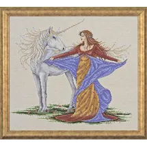 Design Works Crafts Kreuzstich Stickpackung Einhorn, Zählmuster