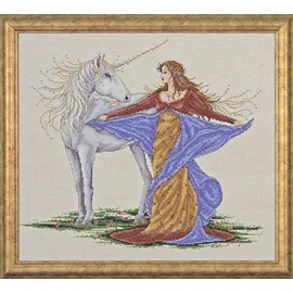 Design Works Crafts Kreuzstich Stickpackung Einhorn, Zählmuster