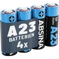 Absina Spezial-Batterie 23 A 12,0 V 4 St.