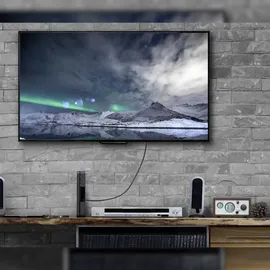 Renkforce DisplayPort / HDMI Verbindungskabel DisplayPort Stecker, HDMI-A Stecker 2.00 m Schwarz UHD 8K @ 60 Hz, UHD 4K @ 120Hz