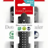 Faber-Castell Lineal Dots 30,0 cm, schwarz