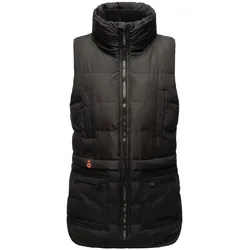 MARIKOO Damen Weste Outdoor Bodywarmer Winter Windbreaker Steppweste Kiraraa