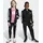 adidas Trainingsanzug ADIDAS SPORTSWEAR "ESSENTIALS KIDS", Jungen, Gr. 116, schwarz-weiß (schwarz, weiß), Obermaterial: 100% Polyester, Sportanzüge Trainingsanzug, mit 3-Streifen, aus weichem Trikotstoff, mit CLIMACOOL Technologie