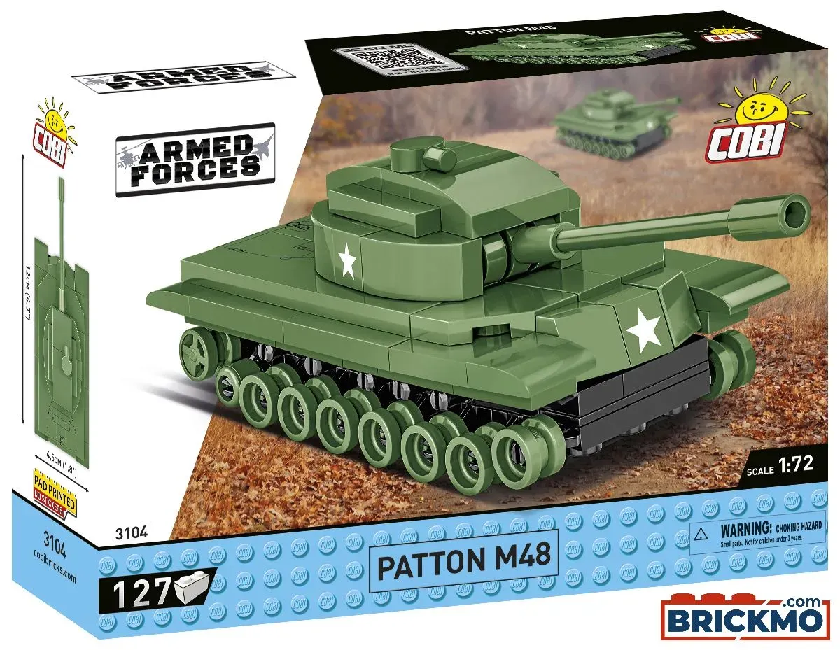 Cobi Historical Collection World War II 3104 Patton M48 3104