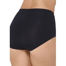 SLOGGI Damen Slip Maxi, Vorteilspack - 24/7 Microfibre, einfarbig Schwarz 42