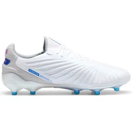 Puma King Ultimate AG/FG Herren weiß/bluemazing 45