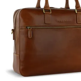Bugatti Remo Aktentasche Leder 40 cm Laptopfach braun