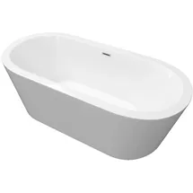 Tronitechnik Piperi freistehende Badewanne 168 x 80 x 55 cm (210 l)