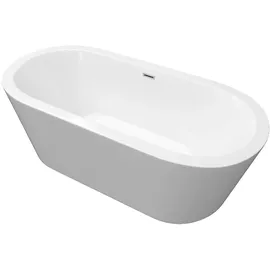 Tronitechnik Piperi freistehende Badewanne 168 x 80 x 55 cm (210 l)