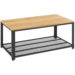 RED DECO Industrieller Couchtisch 106,2x45x60,2cm JACKY