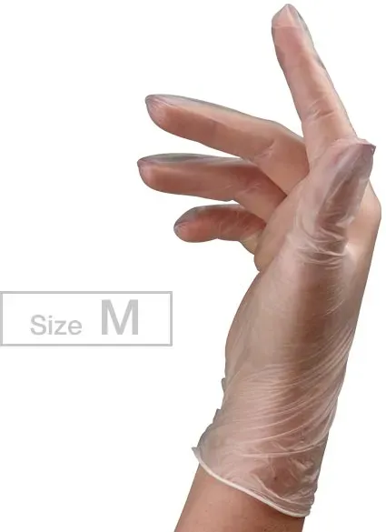 Sibel Vinyl Handschuhe Mittel, Pro Packung 100 Stück